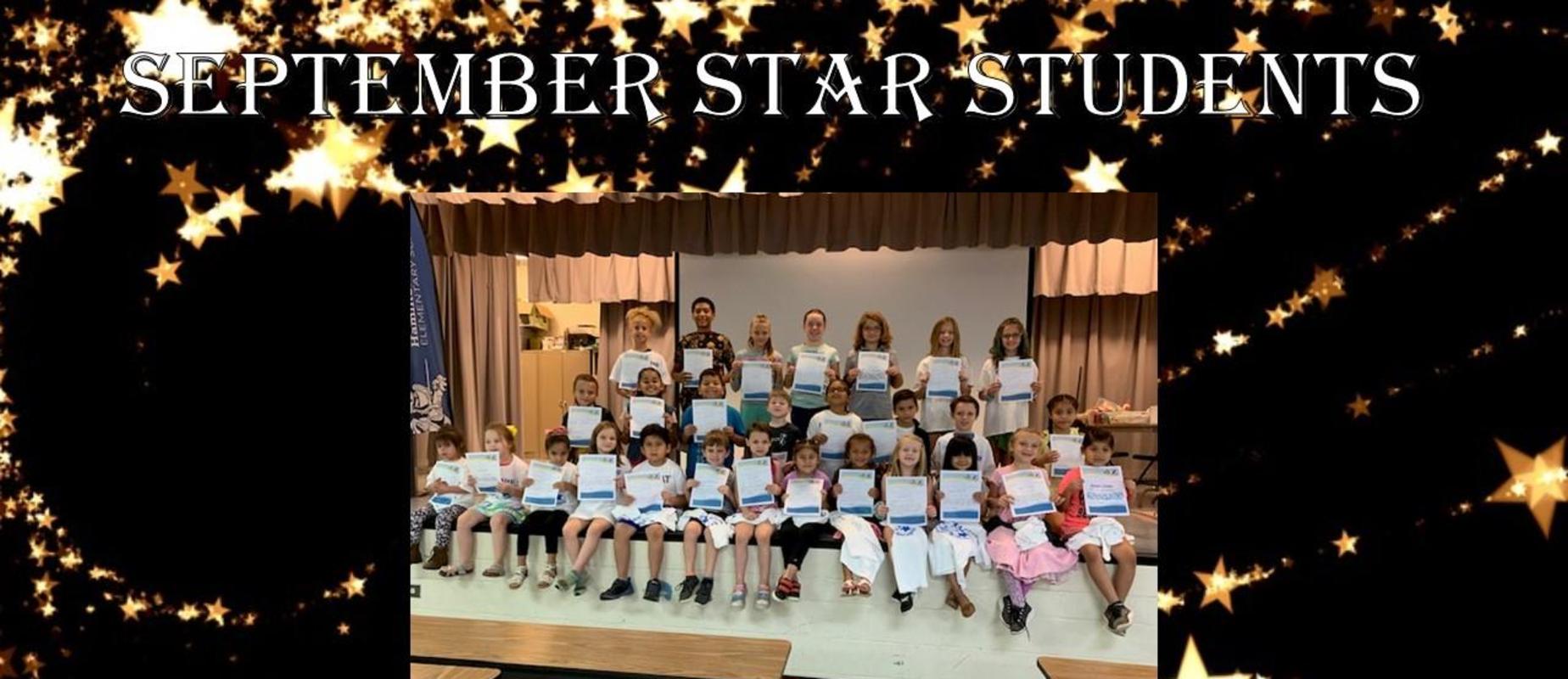 September Star Students