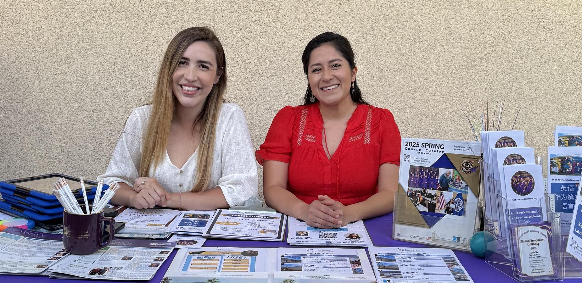 RACE Counselors at Open House