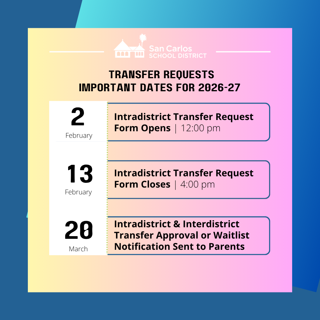 Important Transfer Dates for 2026-27 Image
