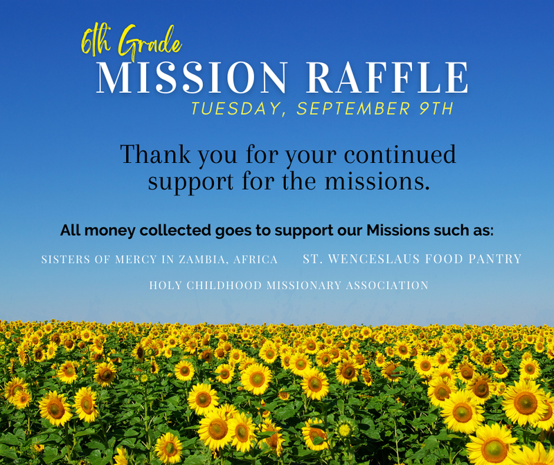 Gr. 6 Mission Raffle