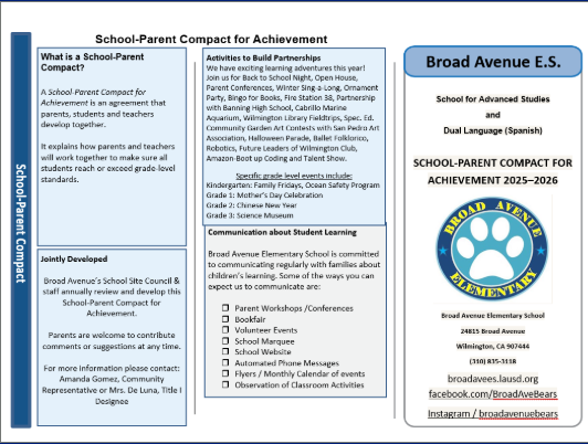 Title I School-Parent Compact