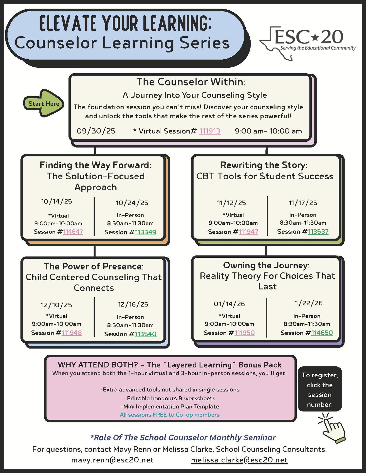 Elevate Your Learning: Counseling Learning Series