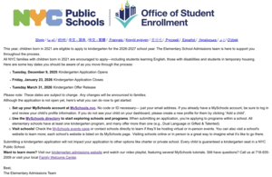 Kindergarten Pre-registration Letter December 2025