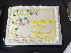 cake for retiring teachers