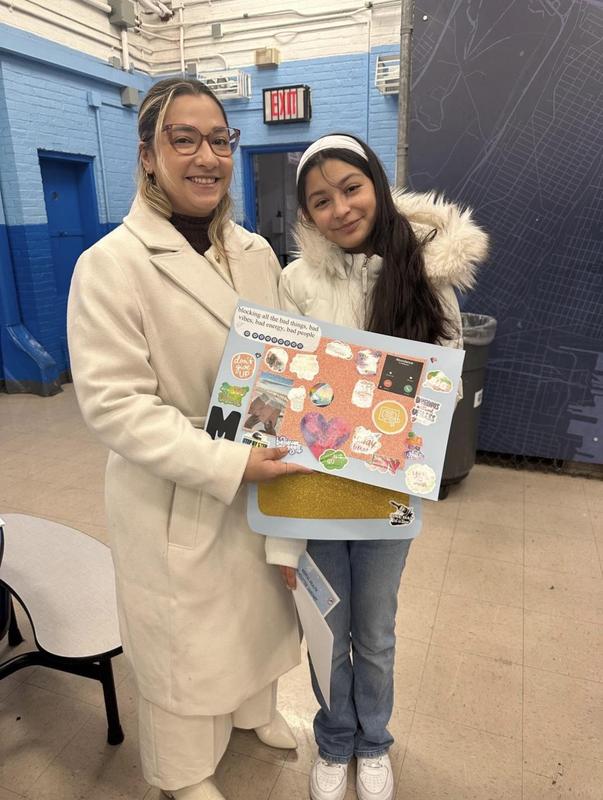 Students and their parents enjoyed themselves.