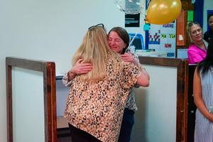 Bennett Elementary Teacher Honored at Mrs. Baird’s Teacher on the Rise Recipient