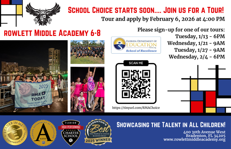 26-27 Choice Tour Registration is NOW OPEN!