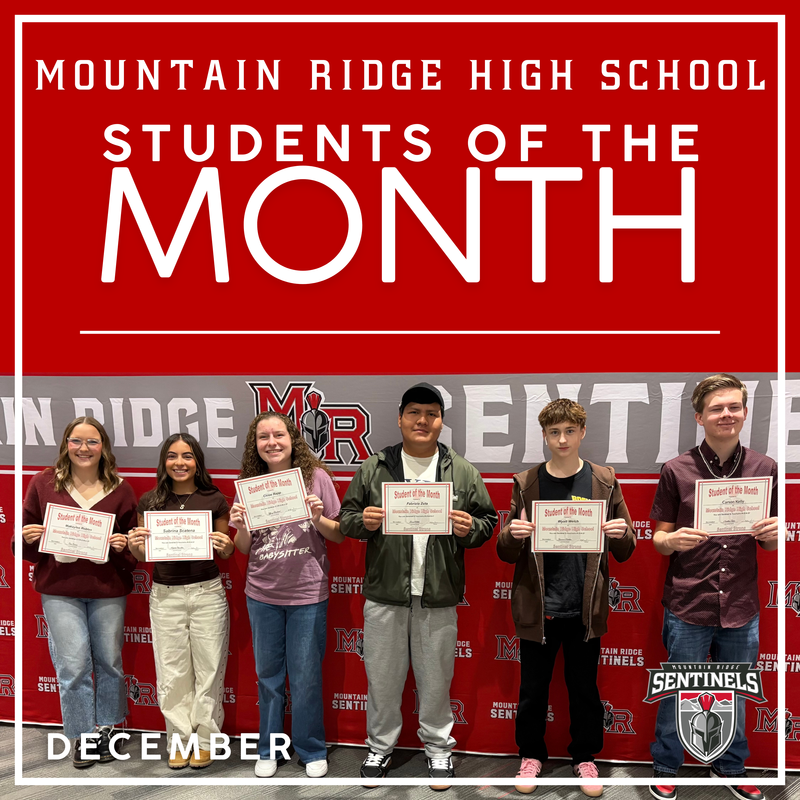 December Students of the Month