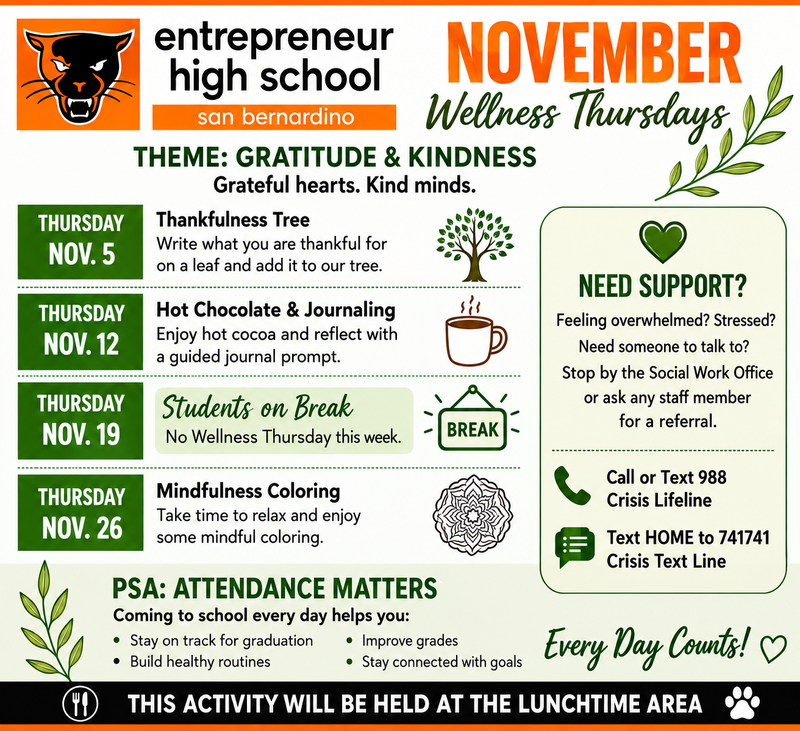 November Wellness Thursdays