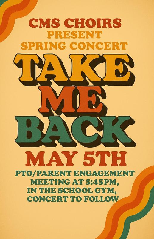 Take Me Back - Concert and Parent Meeting