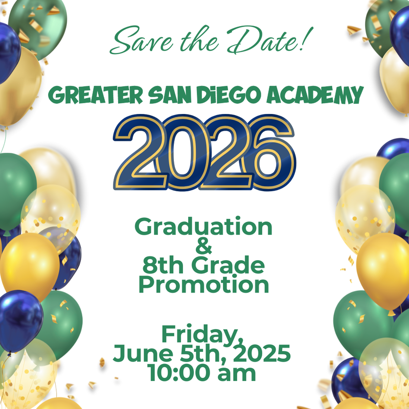 balloons with announcement on graduation
