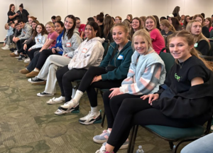 Meads students at the be nice. symposium