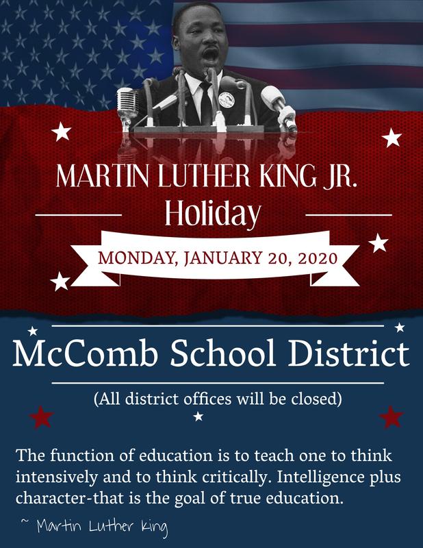 Martin Luther King Jr. Holiday 2020