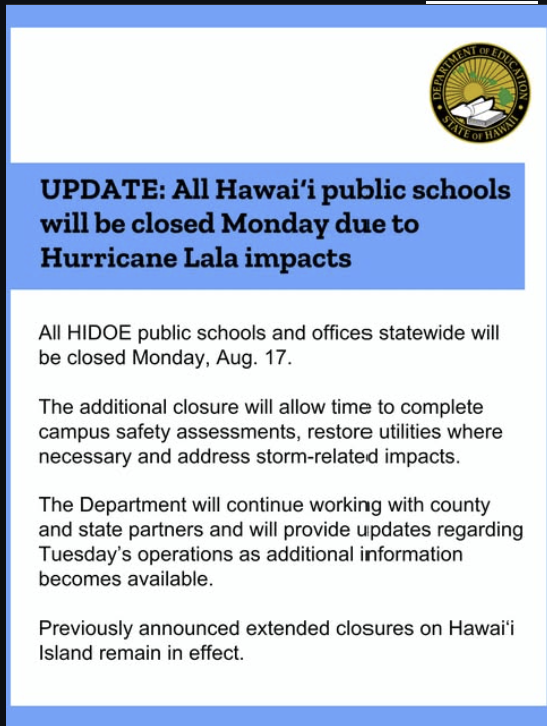 Announcement