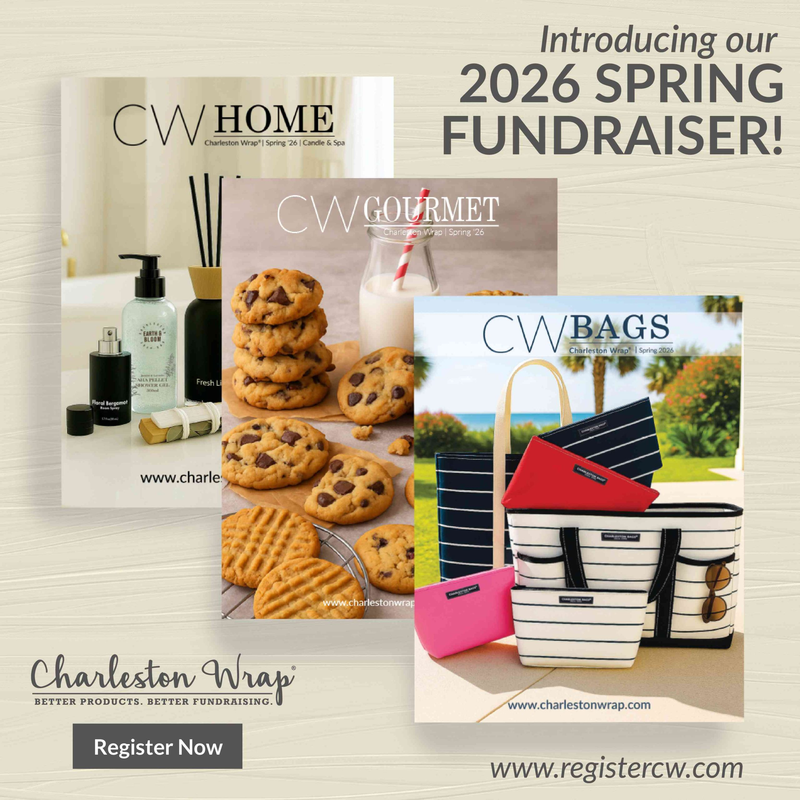 Charleston Wrap fundraiser brochure.