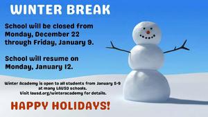 Winter Break
