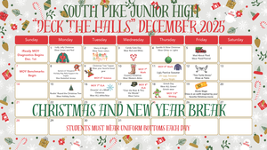spsd spjhs deck the halls december 2025