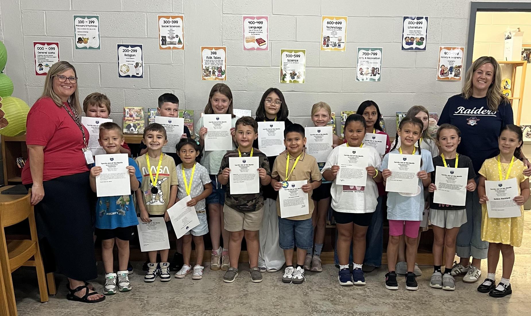 August Terrific Kids