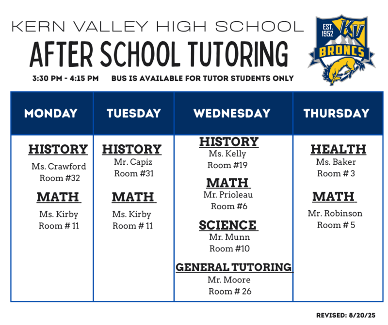 After School Tutoring