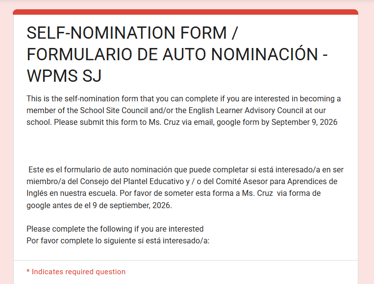 nomination