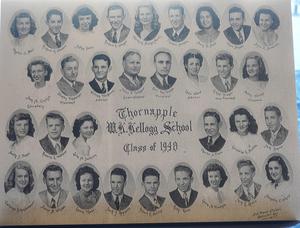 TK W.K. Kellogg High School Class of 1948 photo.
