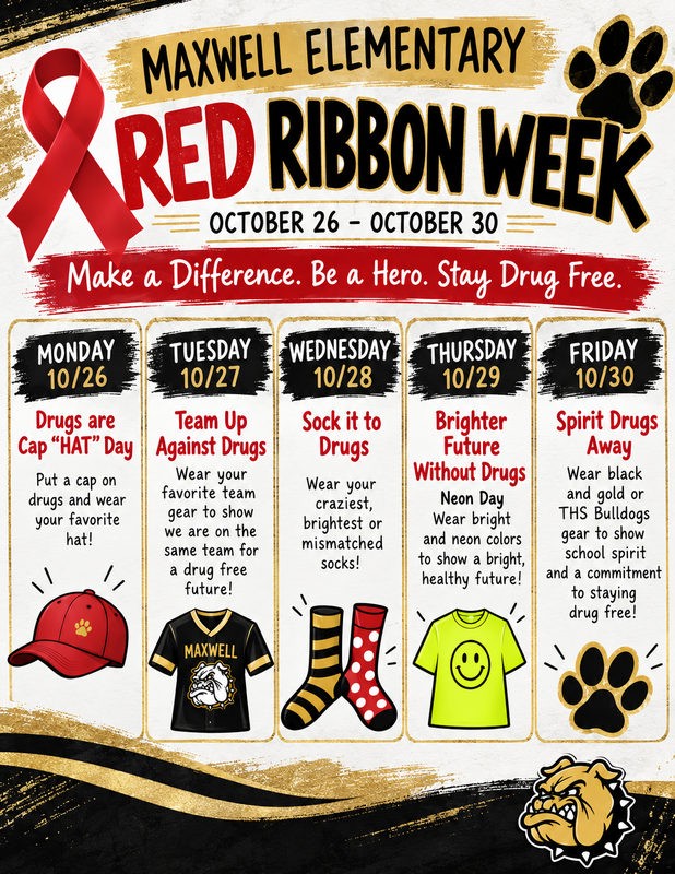 Red Ribbon Week Flyer
