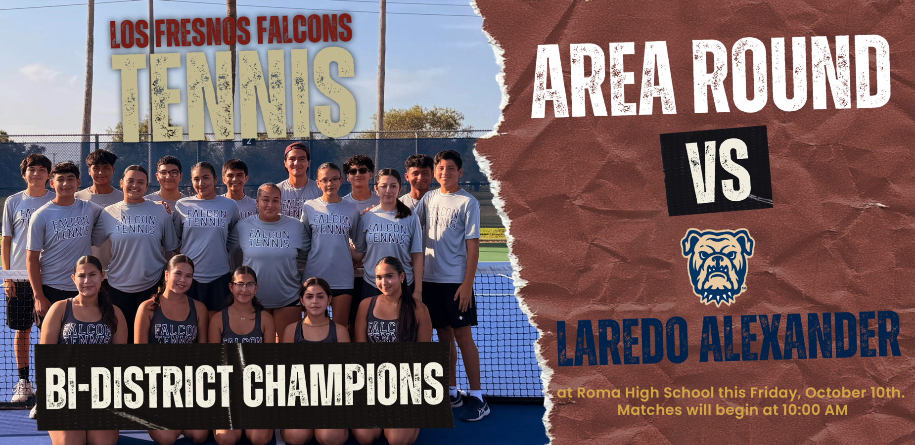 Tennis BI district Champs