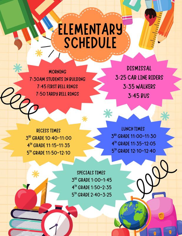 OG Elementary Daily Schedule Featured Photo
