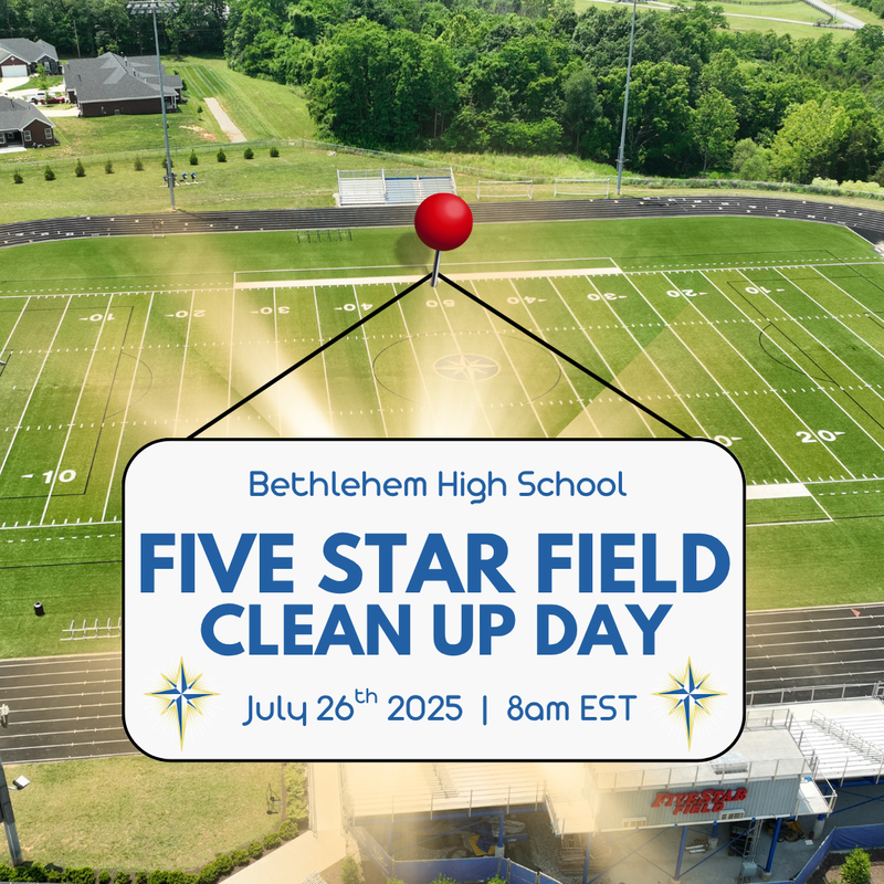 Five Star Field Clean Up Day!