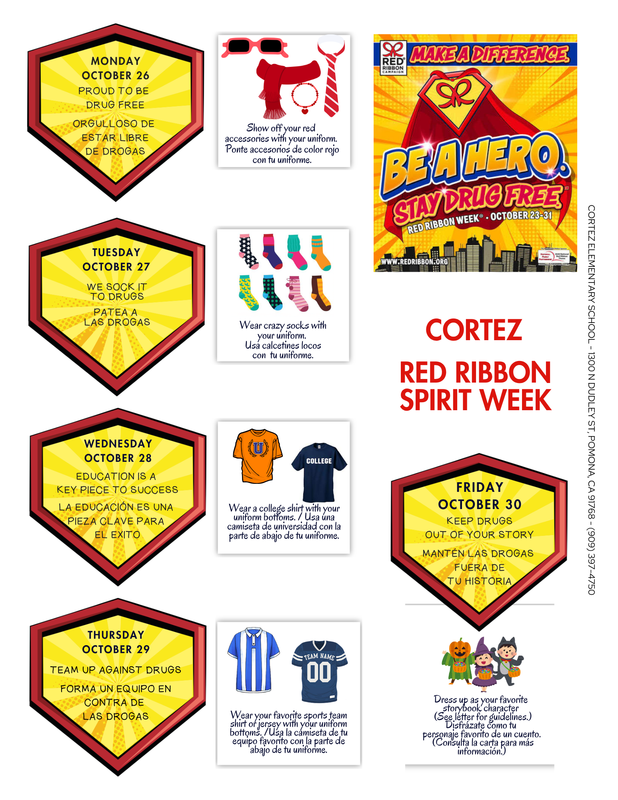 Red Ribbon Week Flyer