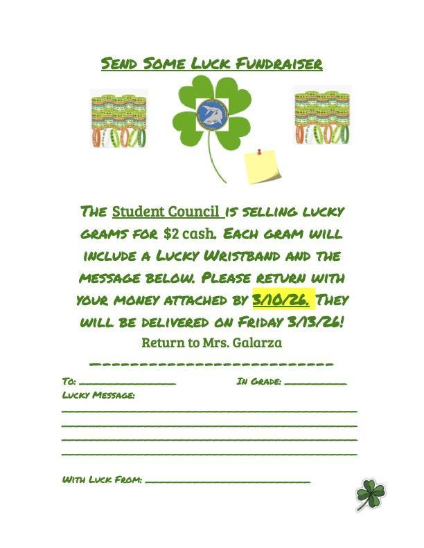 Send Your Luck Fundraiser