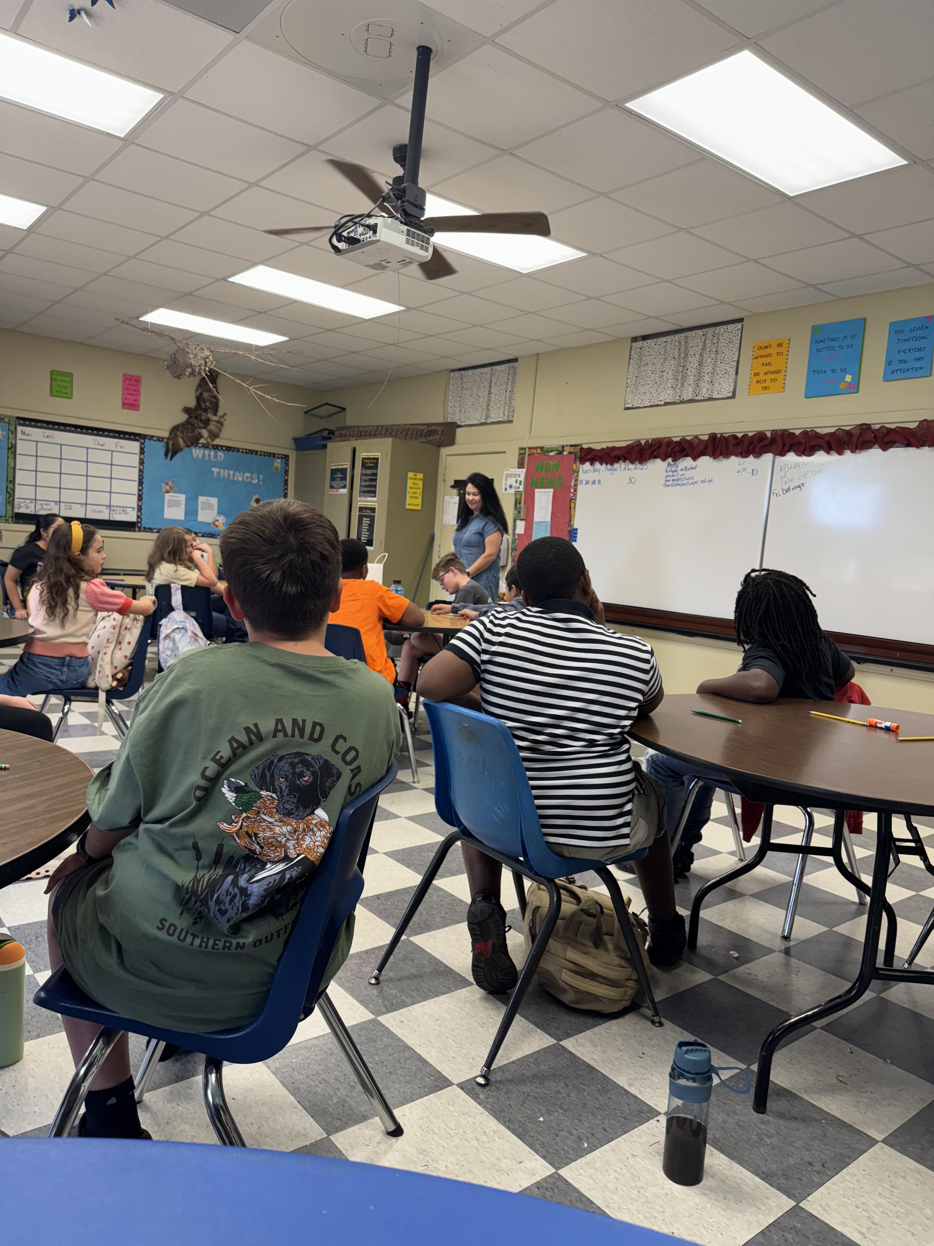 counselor visits classes