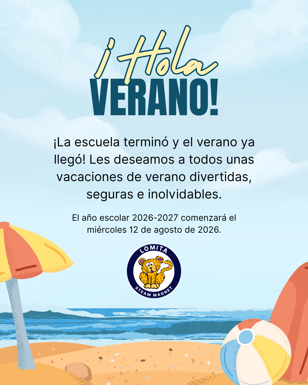 Hello Summer! | Lomita Elementary Math/ Science/ Technology Magnet