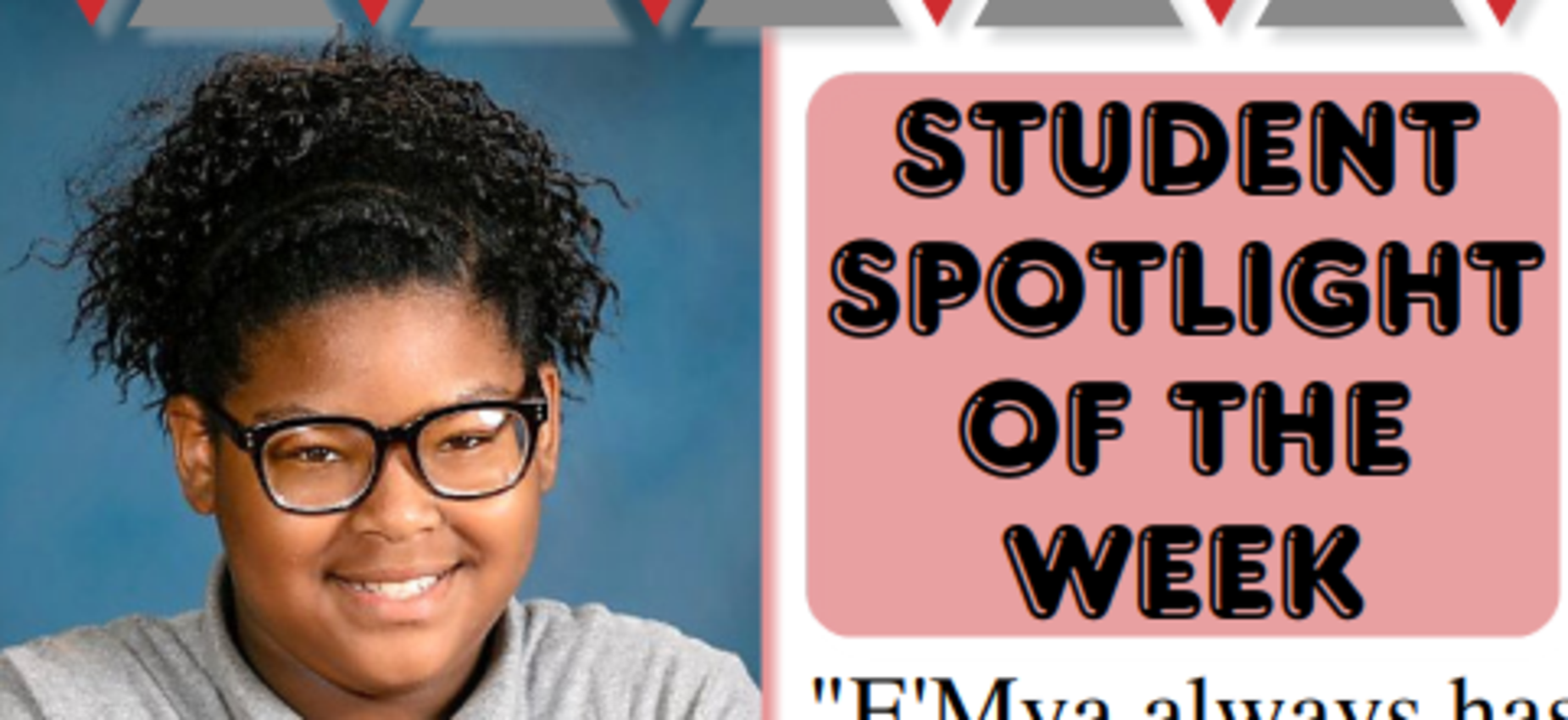 Photo of Student Spotlight E'Mya Davis
