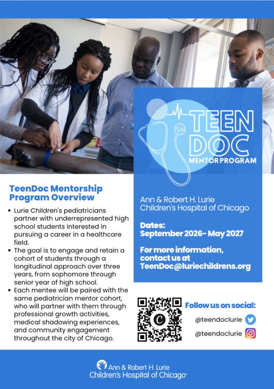 Teen Doc Mentoring Program Featured Photo