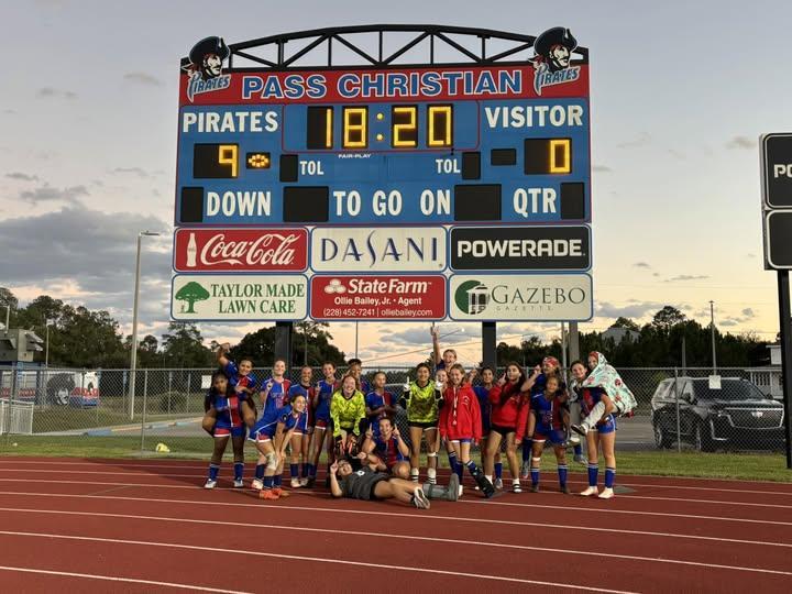 Big opening night win for the defending champion PCMS Lady Pirates!