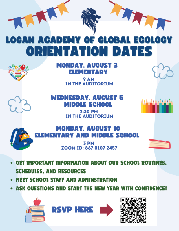 Orientation Dates for 2026-2027