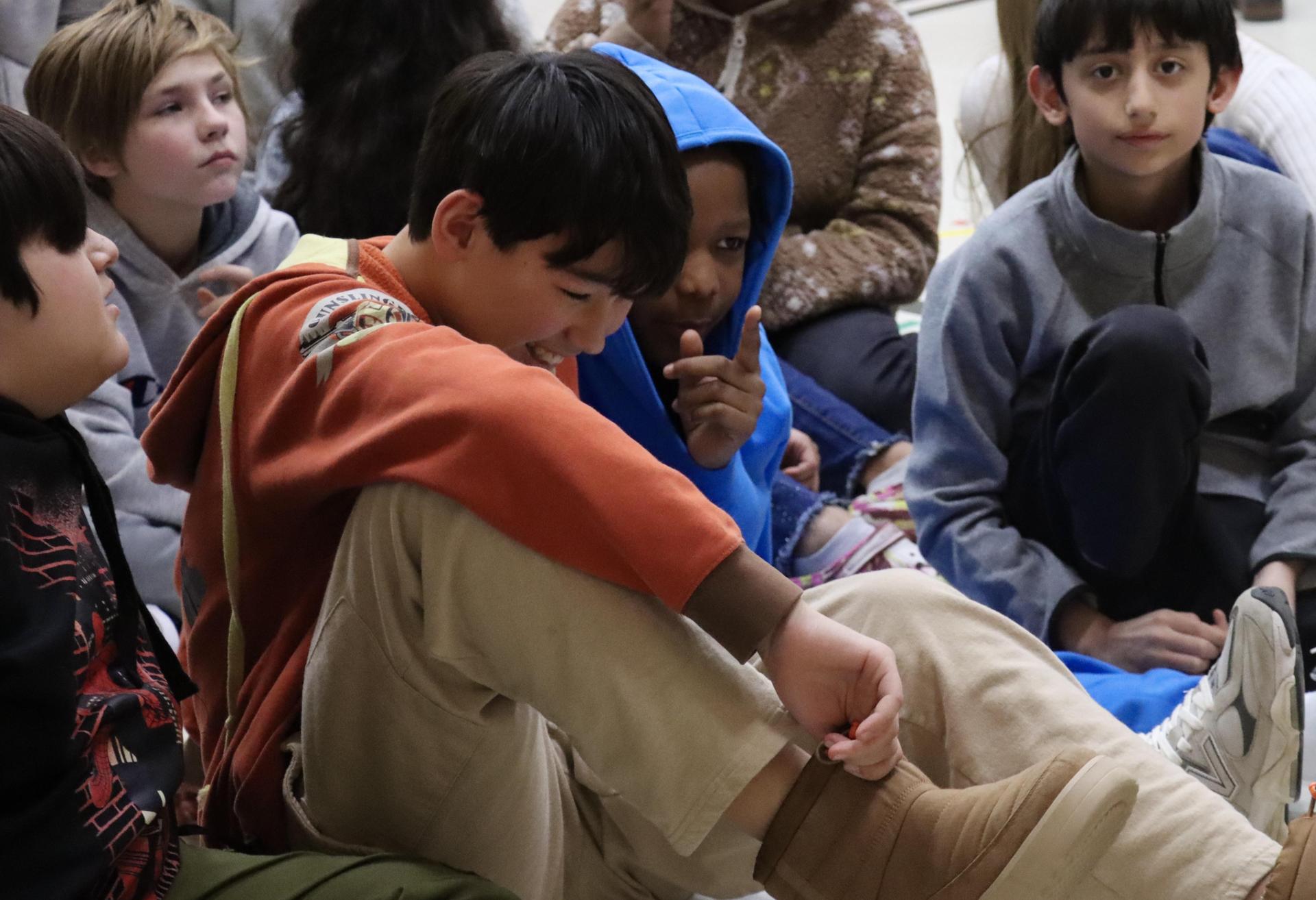 a moment in the audience