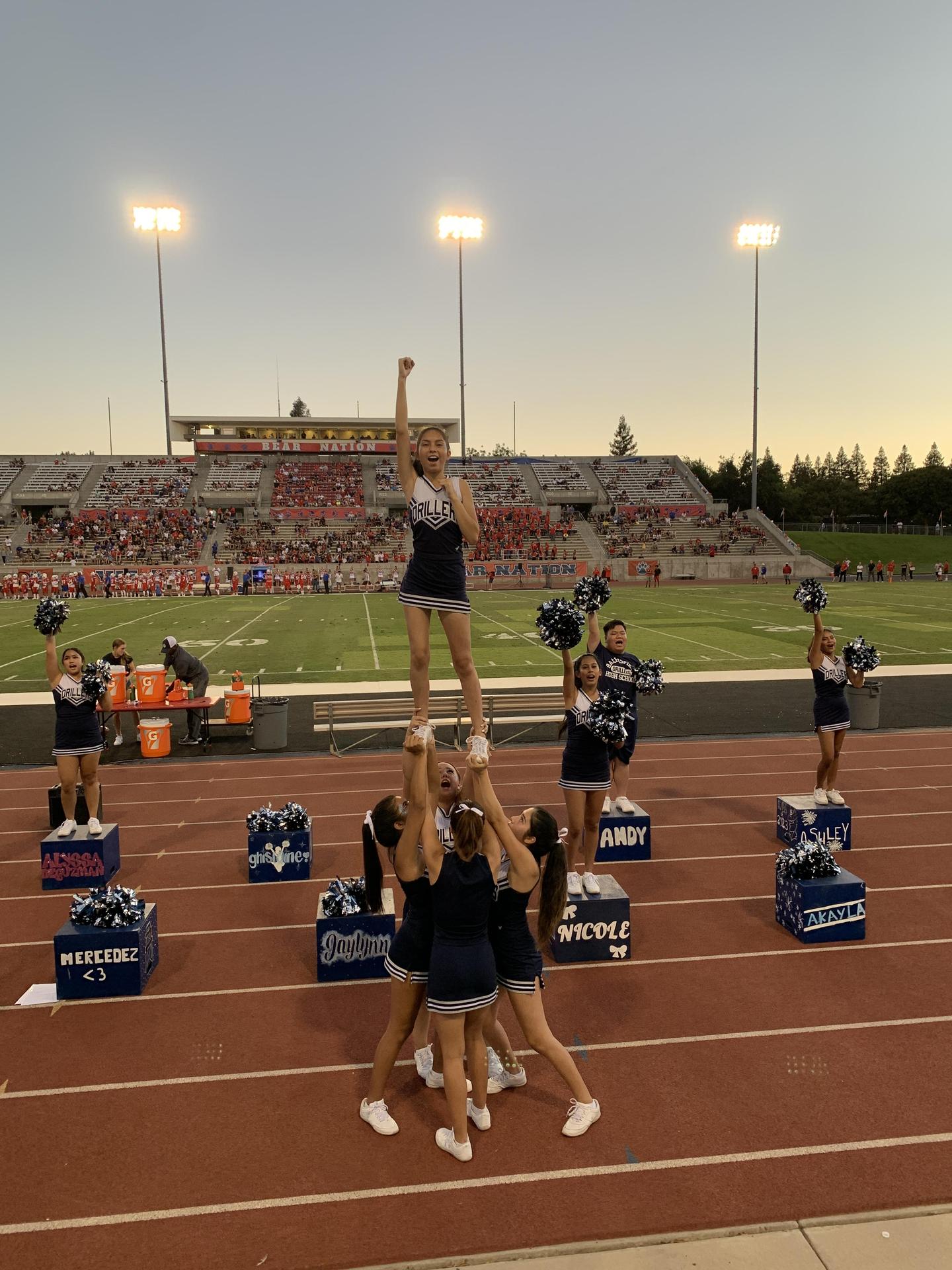 Driller Cheer – BHS Athletic Organizations – Bakersfield High School