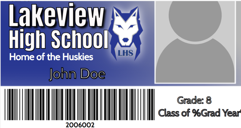 Lakeview High School Student ID