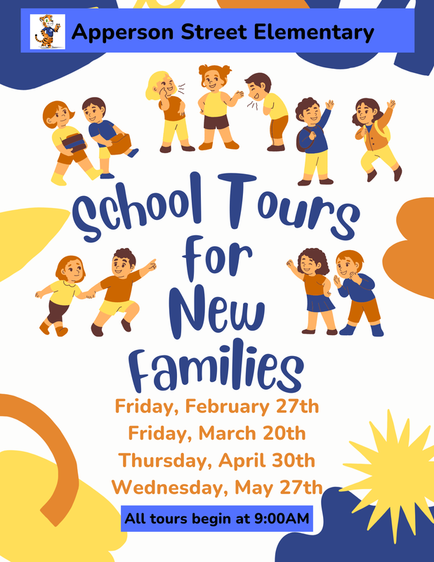 School Tours for New Family to come and check out Apperson