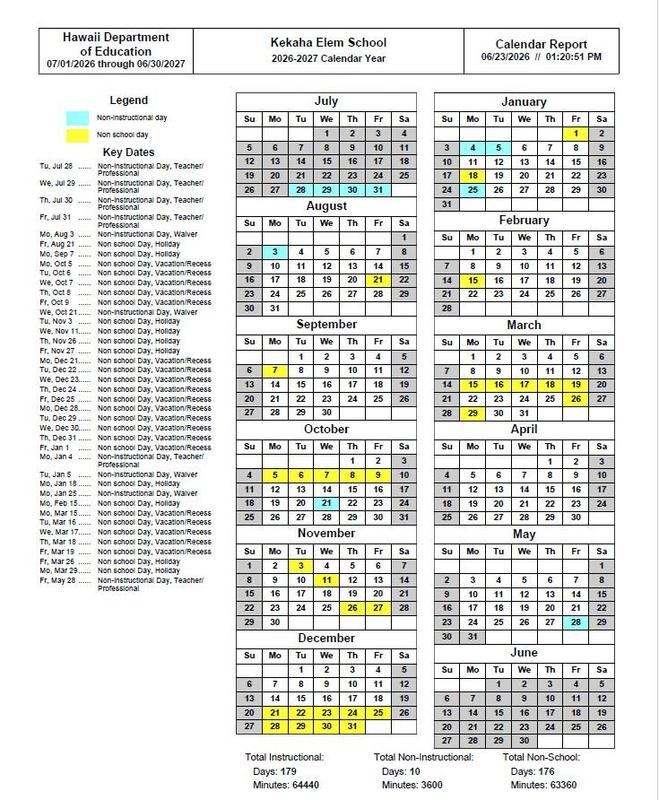 26/27 School Calendar