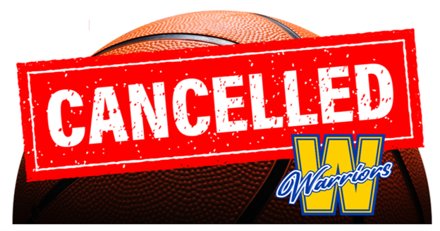 High School Basketball Cancelled tonight