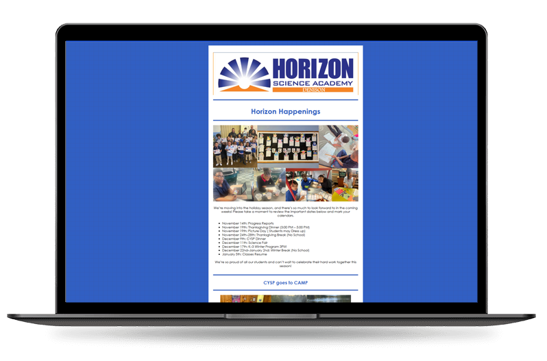 A Concept Schools student swings during a program field trip.