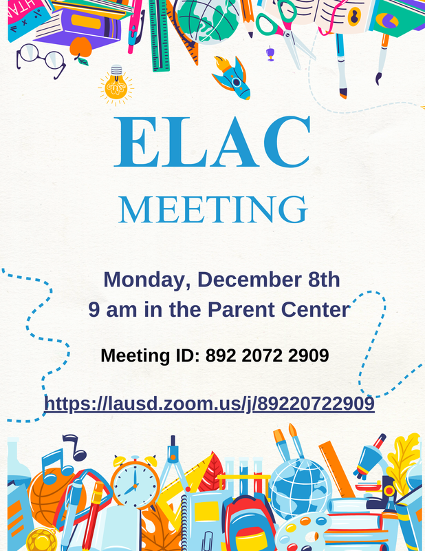 ELAC Flyer English