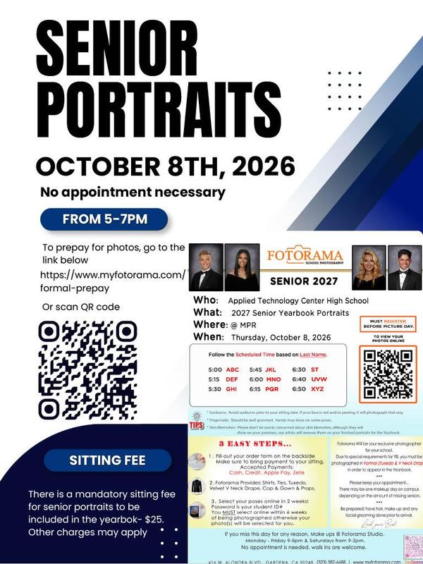Senior Portraits Flyer