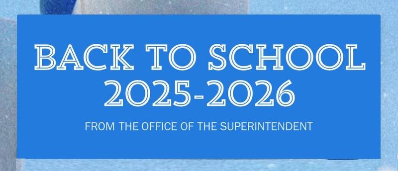 Welcome Back to School!