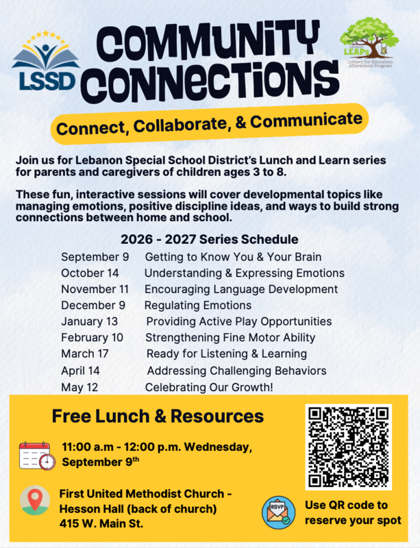 parent connections flyer