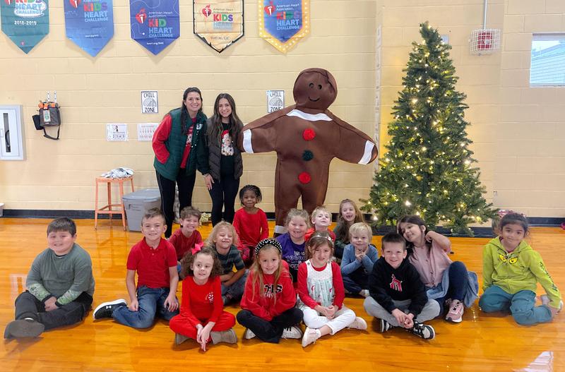 The Gingerbread Man Visits SH Primary