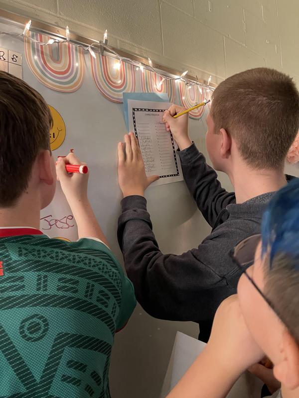 Students master the art of reading between the lines